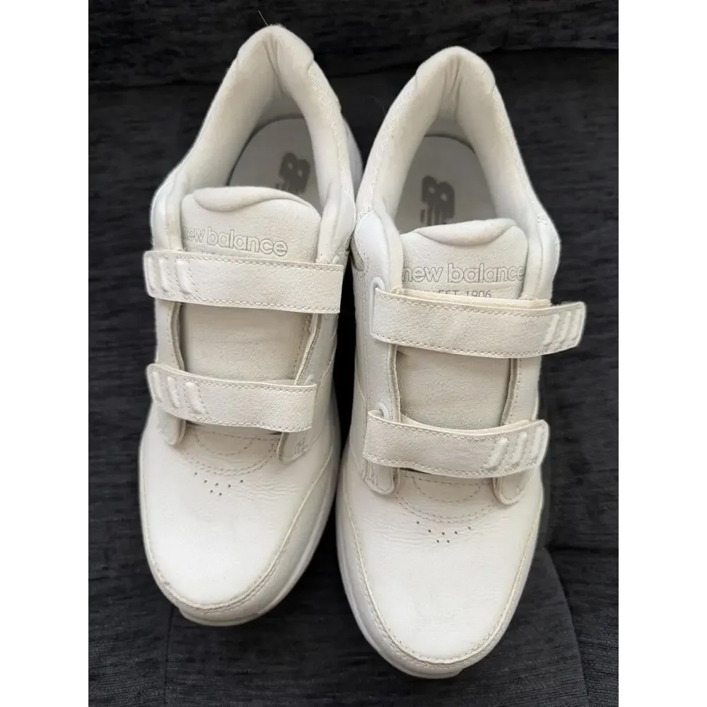 Size 10.5 - New Balance 928 V3 Hook and Loop White Womens Walking Shoes